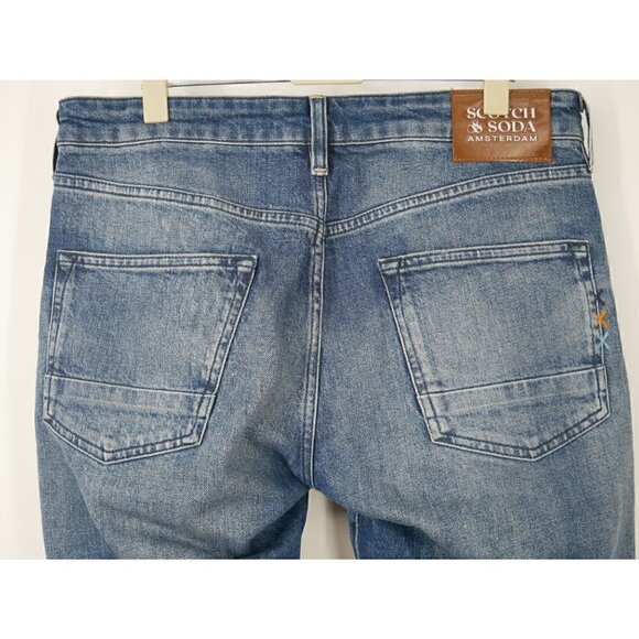NWOT Scotch & Soda Ralston Premium Selvedge Regular Slim Fit Jeans - Picture 4 of 11
